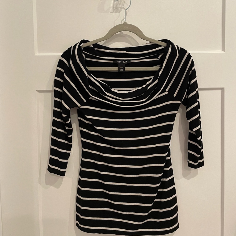 White House Black Market 3/4 sleeve top